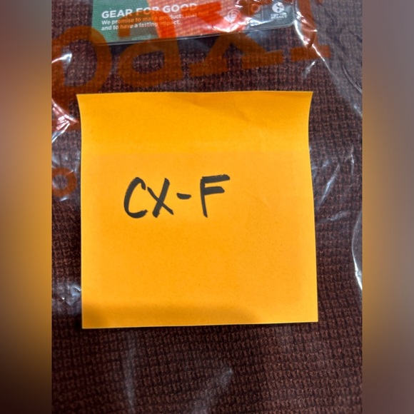 Cotopaxi Men's Large Libre Waffle Crew Sweater Rusty Rust NWT Cabincore - Picture 14 of 14